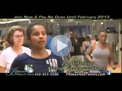 Baltimore Fitness & Tennis-First Impressions Ad